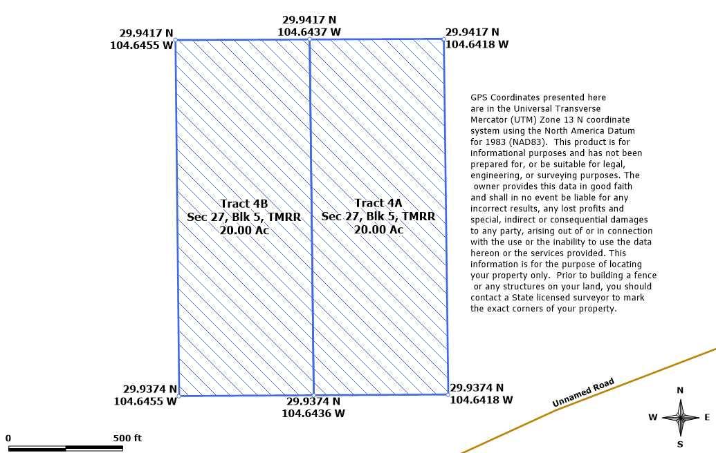  20 Acres for Sale in Ruidosa, TX