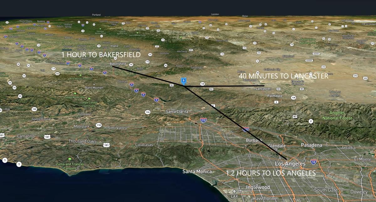  5.13 Acres for Sale in Lake Hughes, CA