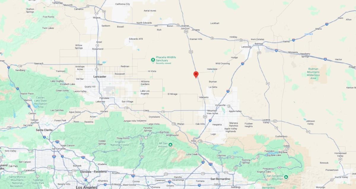  1.96 Acres for Sale in Adelanto, CA