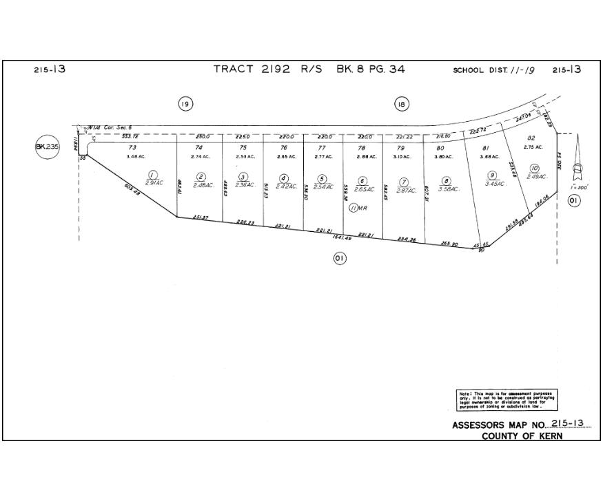  2.65 Acres for Sale in California City, CA