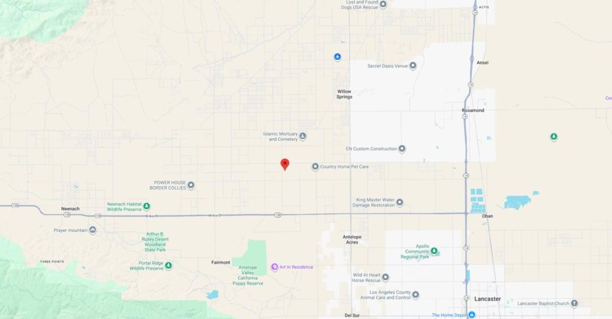  2.53 Acres for Sale in Lancaster, CA