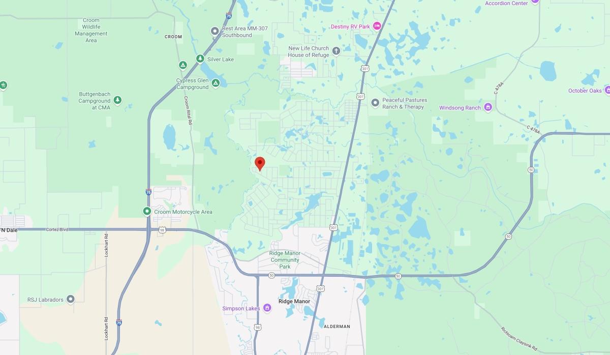  1.16 Acres for Sale in Webster, FL