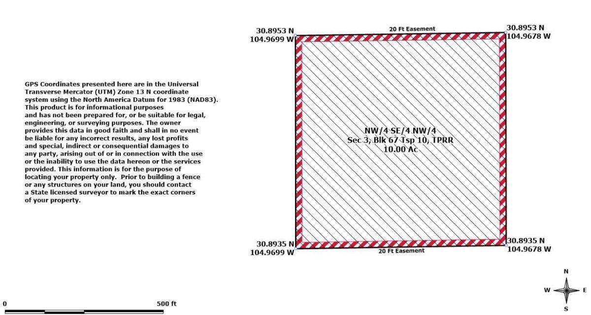  20 Acres for Sale in Scotts Crossing, TX