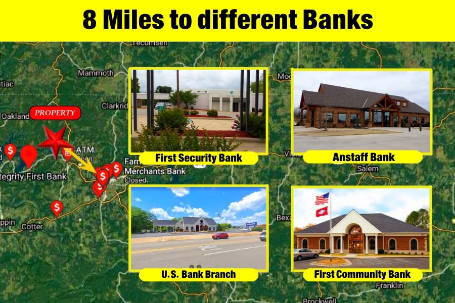 6.9 Acres for Sale in Midway, Arkansas