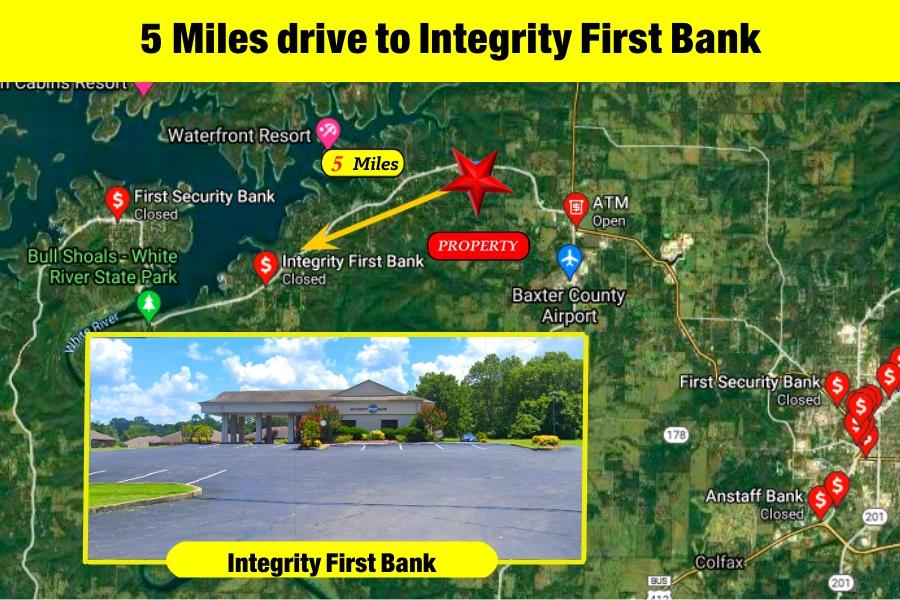 6.9 Acres for Sale in Midway, Arkansas