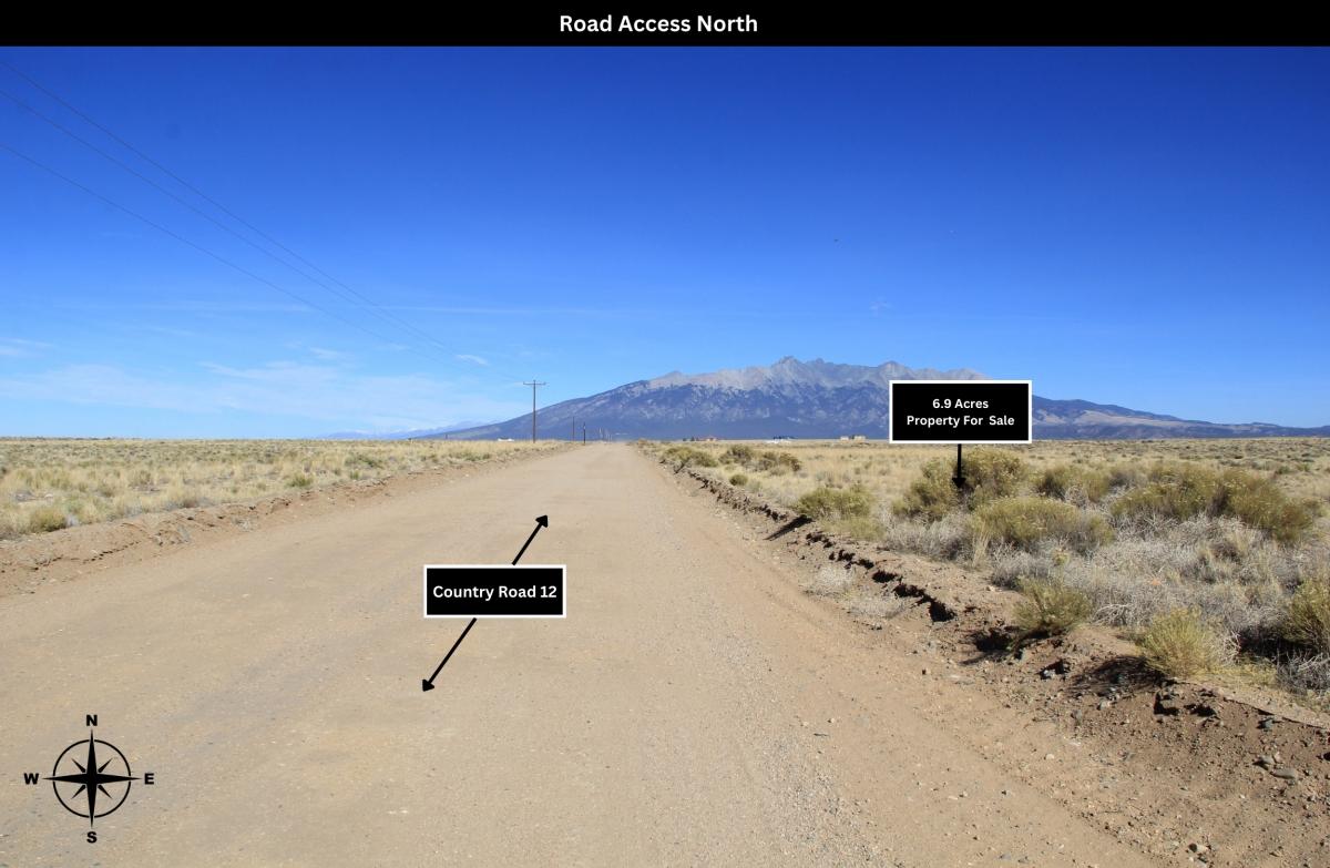 6.9 Acres for Sale in Blanca, Colorado