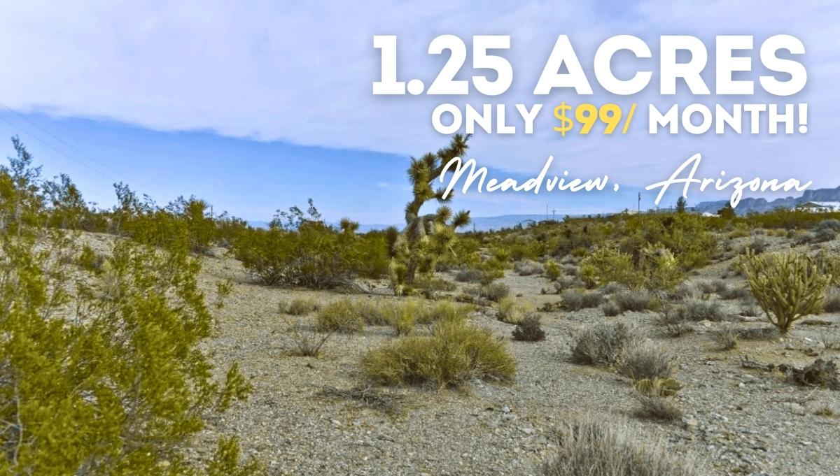 1.25 Acres for Sale in Meadview, Arizona