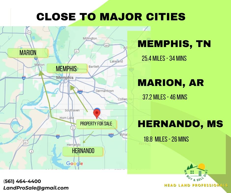 1.21 Acres for Sale in Olive Branch, Mississippi