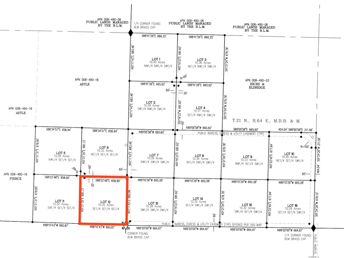 10.35 Acres for Sale in White Pine, Nevada