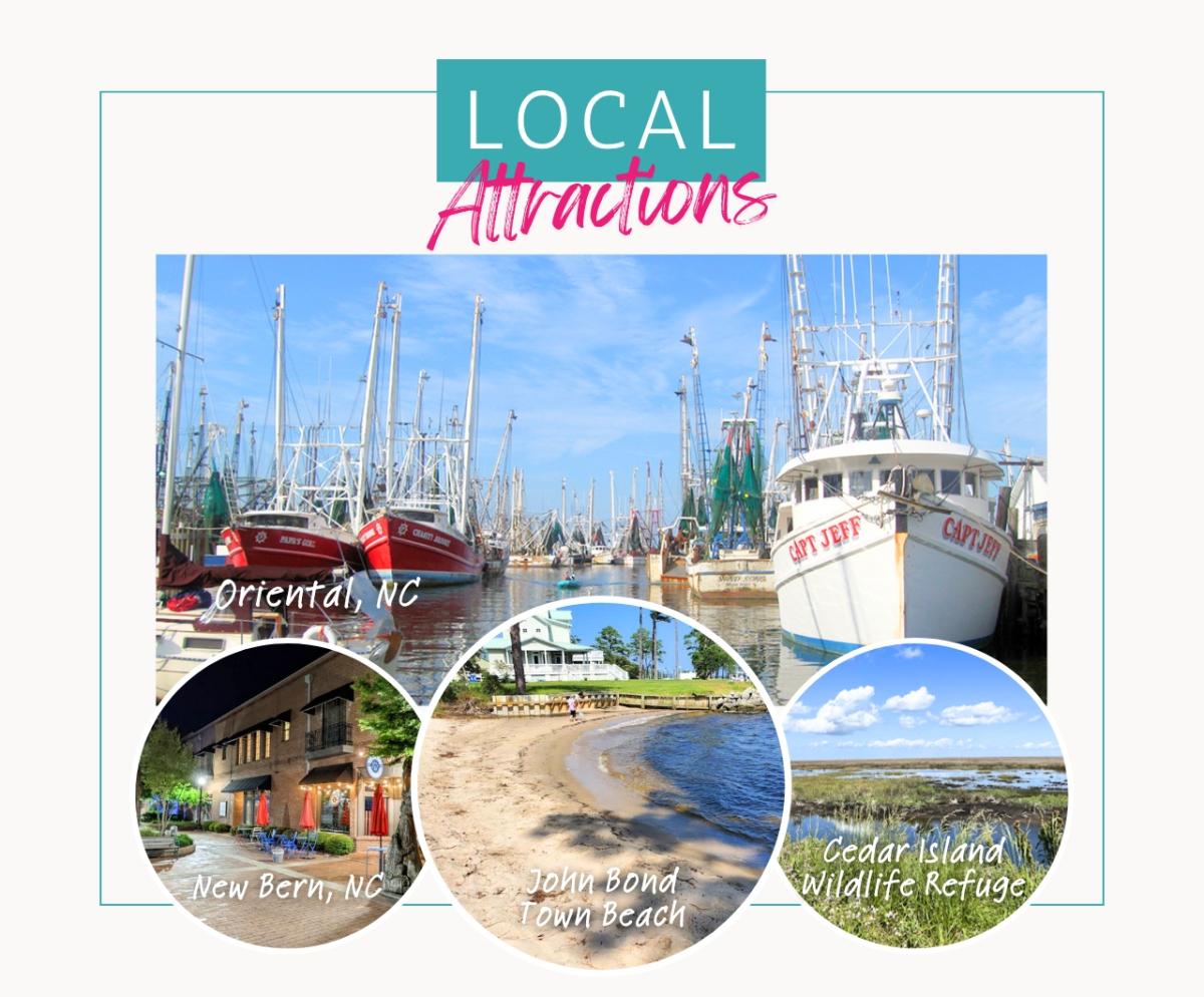 37.2 Acres for Sale in Oriental, North Carolina