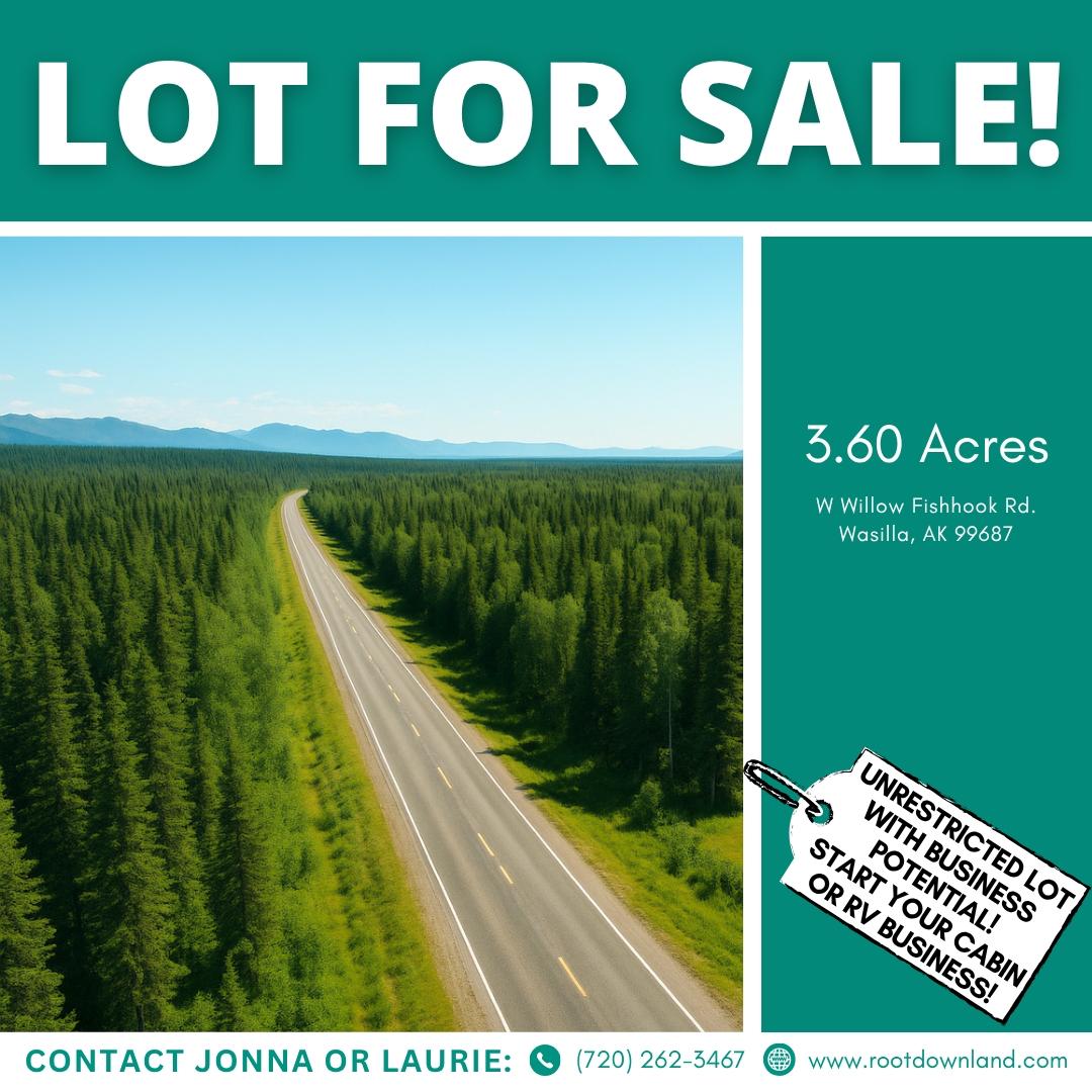 3.6 Acres for Sale in Wasilla, Alaska
