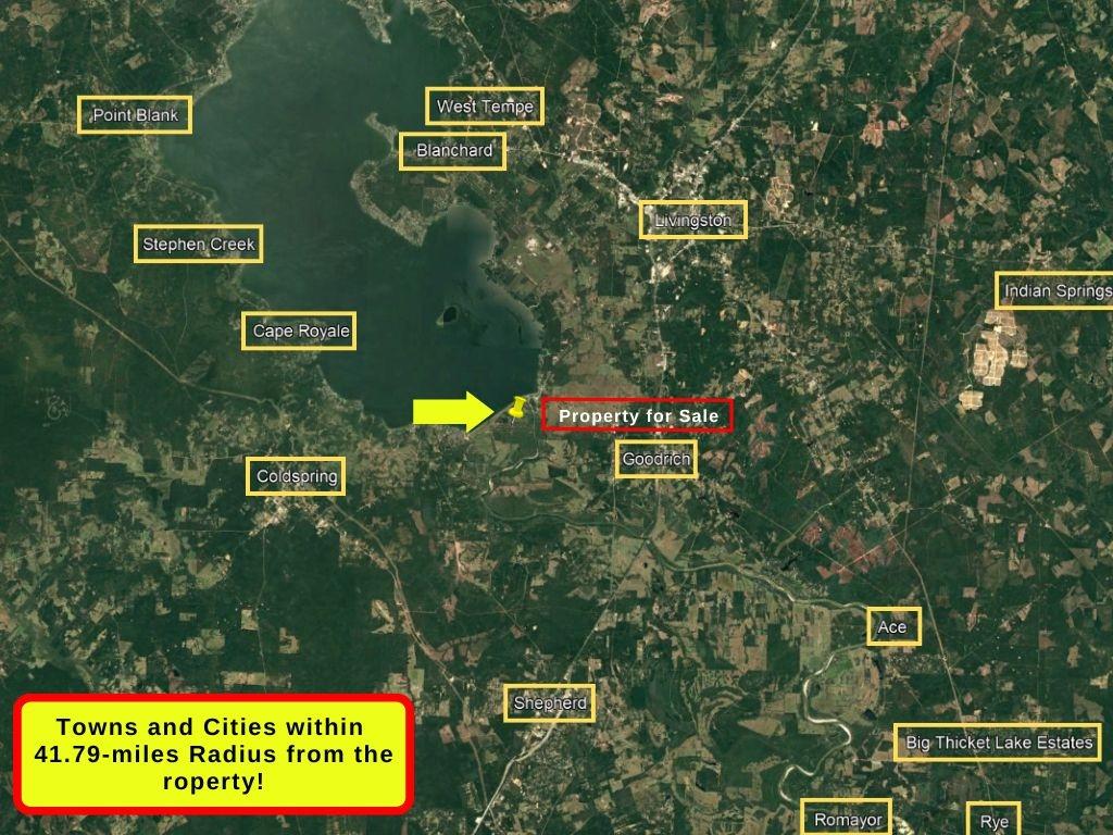 0.24 Acres for Sale in Coldspring, Texas