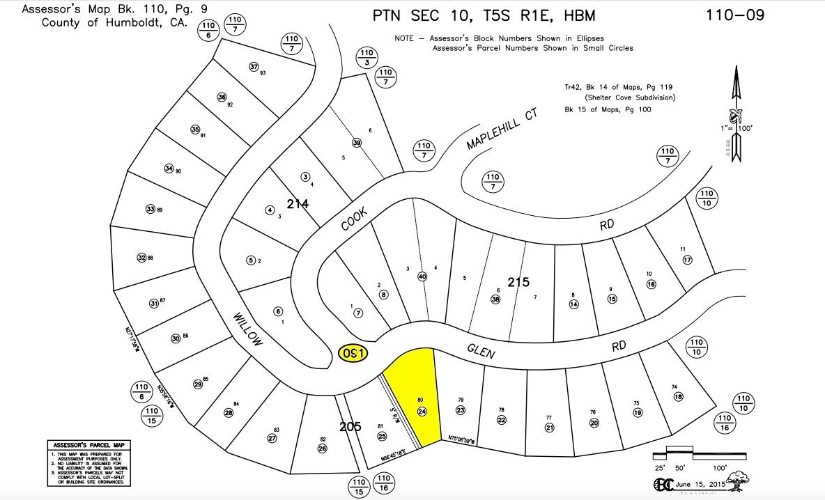 0.29 Acres for Sale in Whitethorn, California
