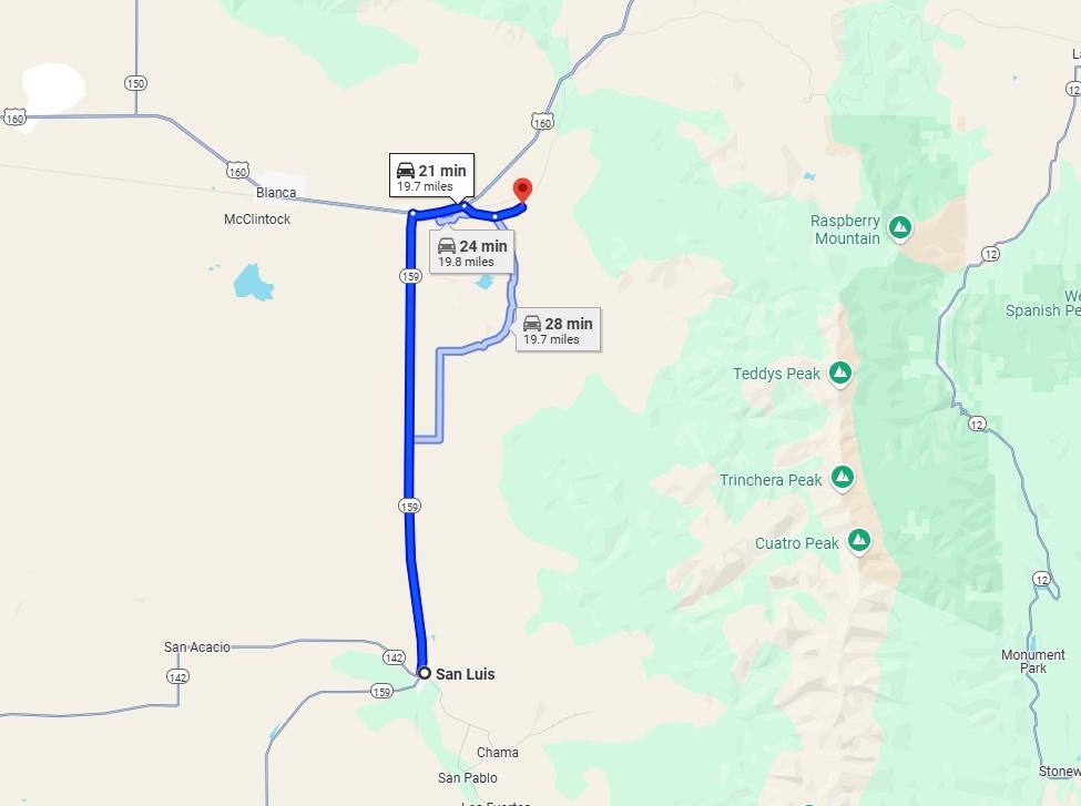 5.02 Acres for Sale in Fort Garland, Colorado