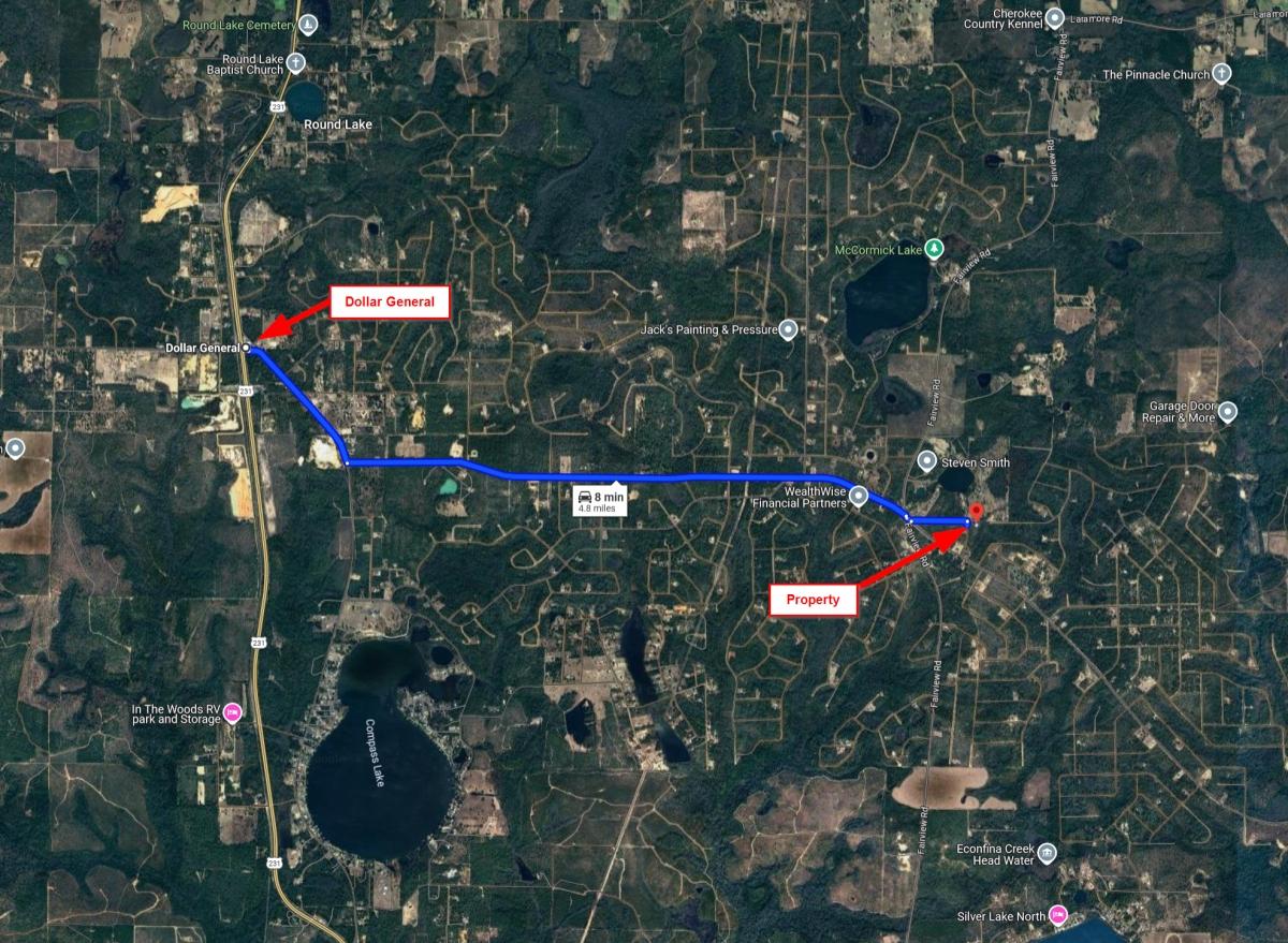 2.51 Acres for Sale in Round Lake, Florida