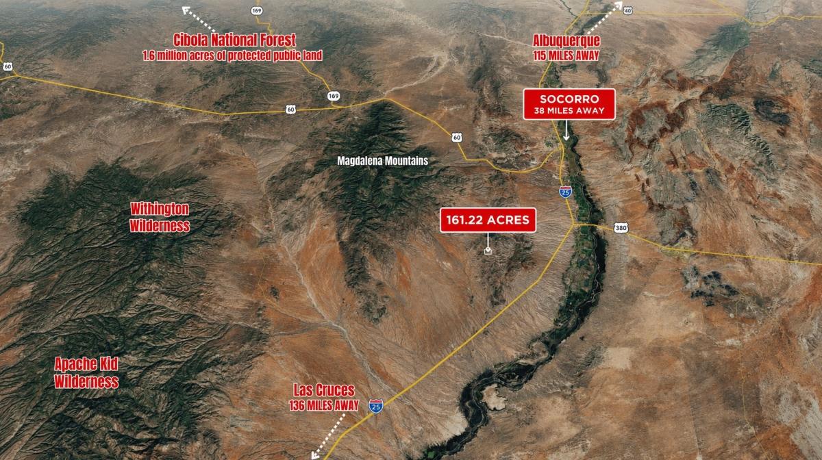 161.22 Acres for Sale in San Antonito, New Mexico