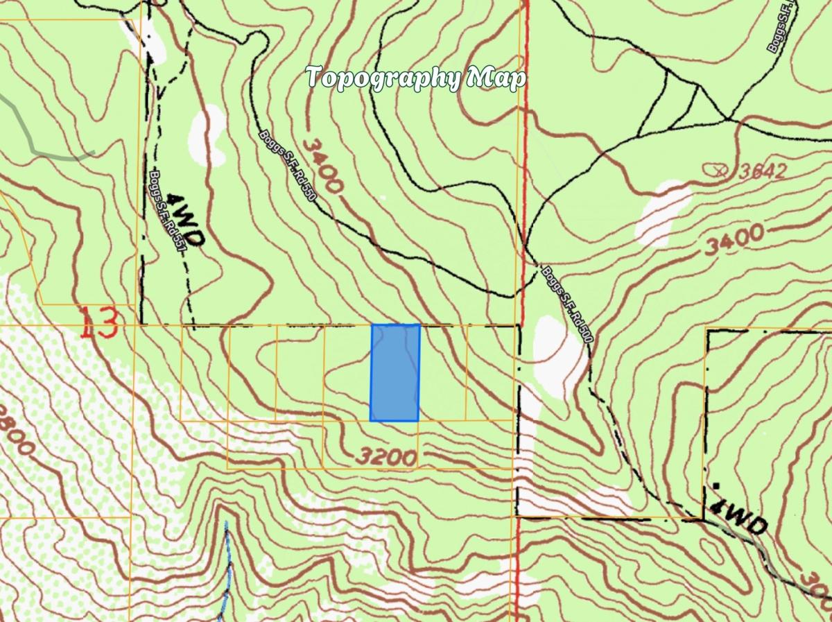 5.05 Acres for Sale in Cobb, California