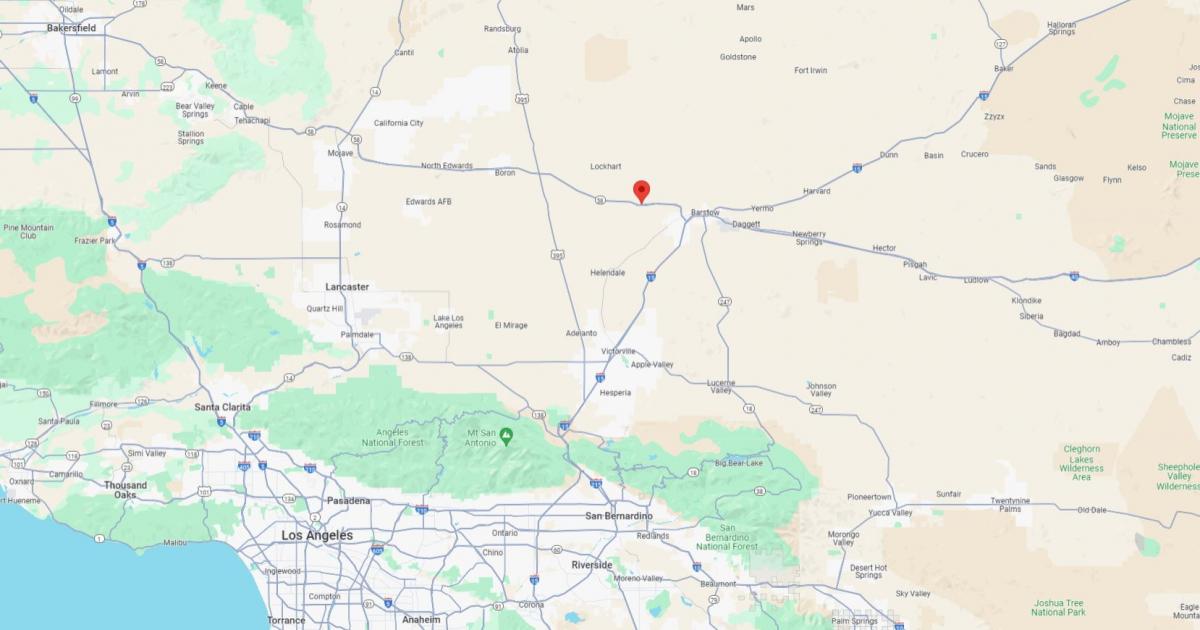 2.5 Acres for Sale in Hinkley, CA