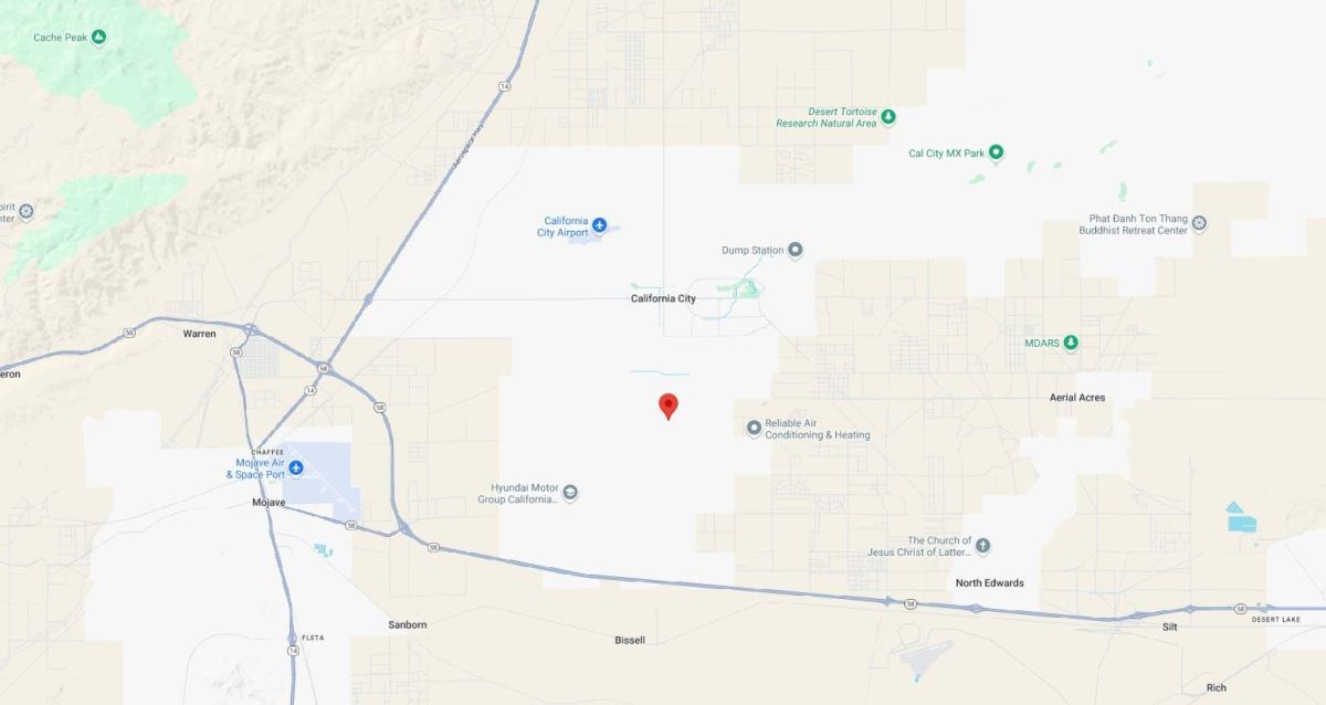 2.65 Acres for Sale in California City, CA