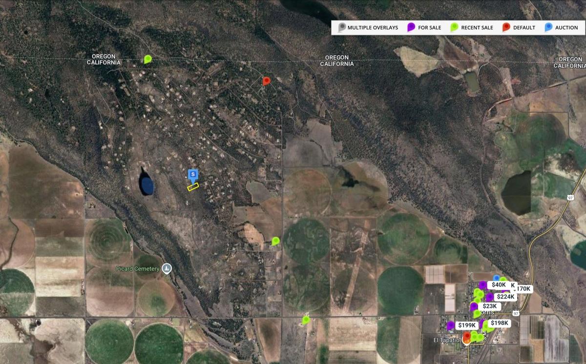 2.5 Acres for Sale in Dorris, CA