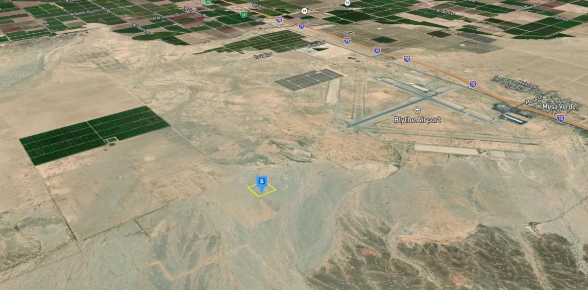 10 Acres for Sale in Blythe, CA