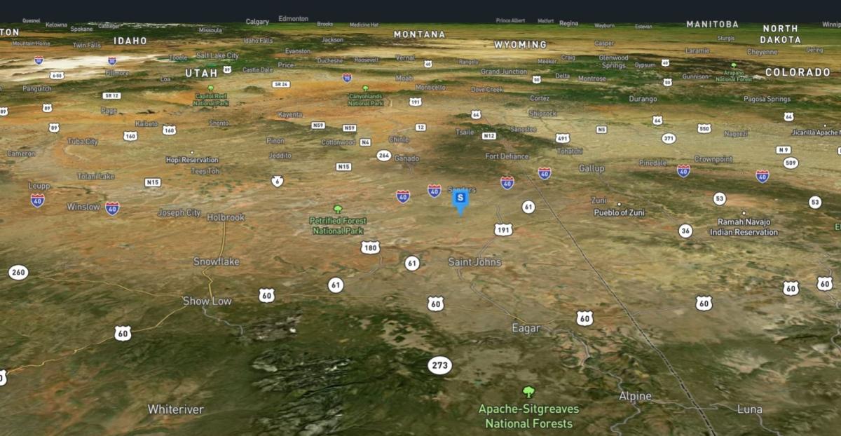 4.08 Acres for Sale in Sanders, AZ