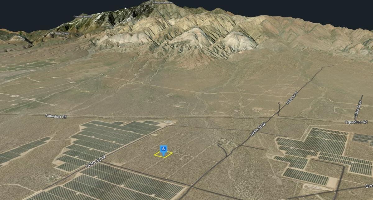 2.61 Acres for Sale in Rosamond, CA